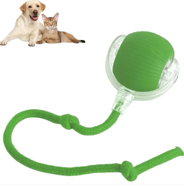 Smart Rolling Pet Ball – Self-Moving Interactive Toy for Cats & Dogs