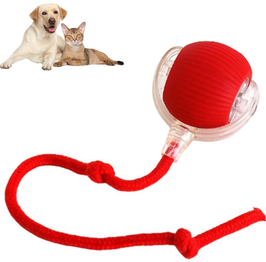 Smart Rolling Pet Ball – Self-Moving Interactive Toy for Cats & Dogs